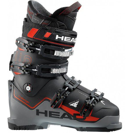 HEAD CHALLENGER 110 μπότα σκι-Μαύρο κόκκινο