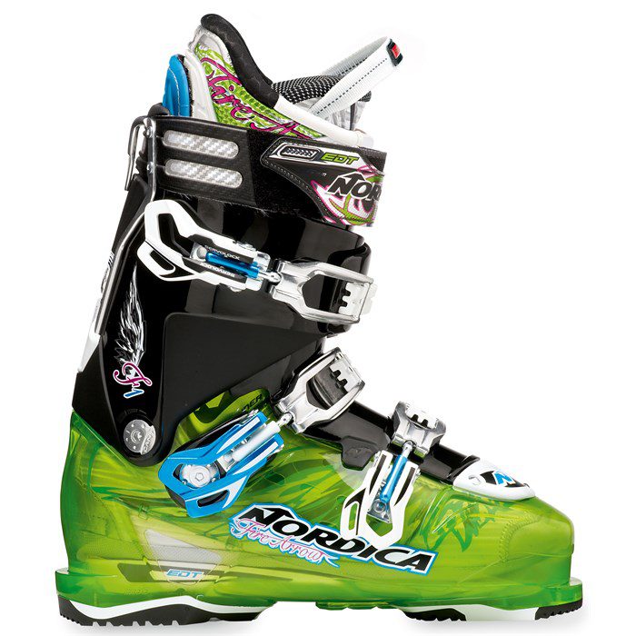 NORDICA FireArrow F1 Ski Boots 2013-Μαύρο πράσινο
