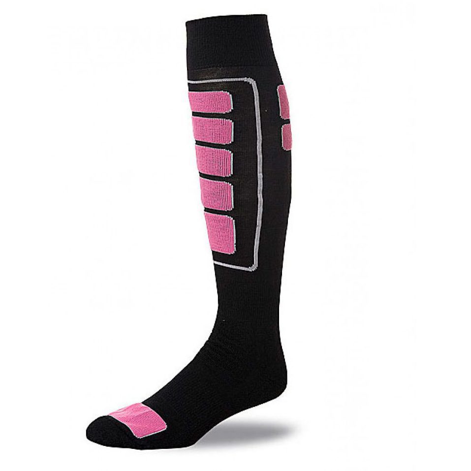 XCODE SKI παιδικές κάλτσες σκι 44663-Mαύρο/Ροζ