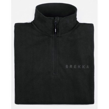 BREKKA FLEECE BRFW0038B Aνδρική μπλούζα-BLACK
