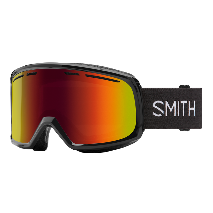 SMITH Snow google Frontier M004292QJ99C1-Black+ Red Sol-X Mirror Lens