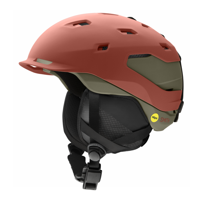 SMITH Quantum  ski helmet E006912VP559-Matte Lava/Black