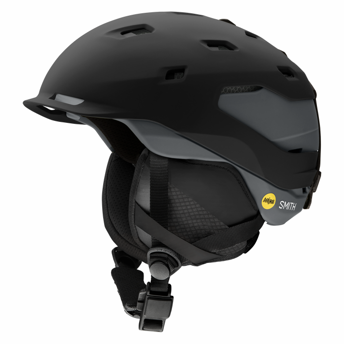 SMITH Quantum  ski helmet E006912SW5559-Matte Black – Charcoal